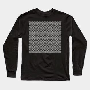 Gray scale pattern Long Sleeve T-Shirt